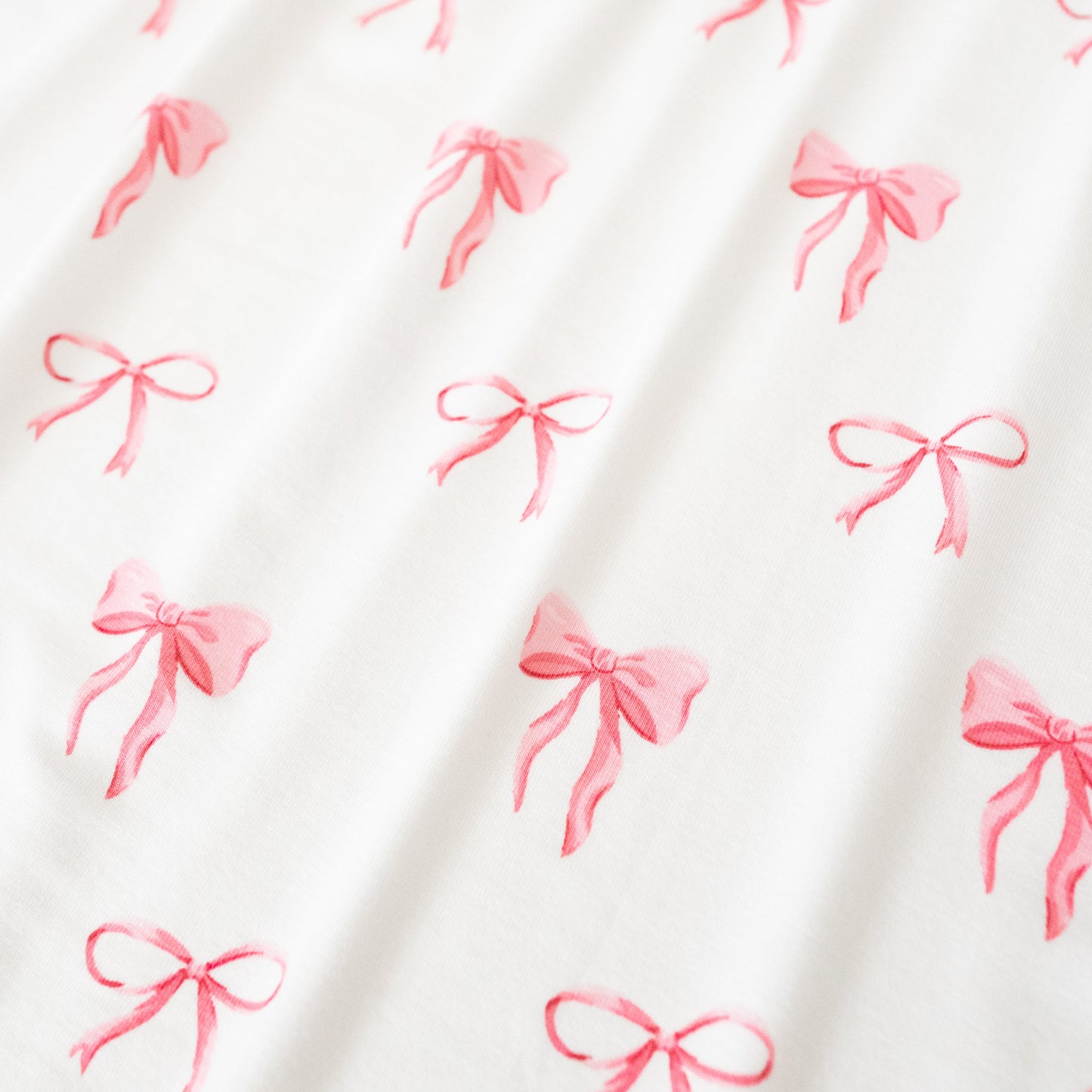 Short Sleeve Pajamas in Bow