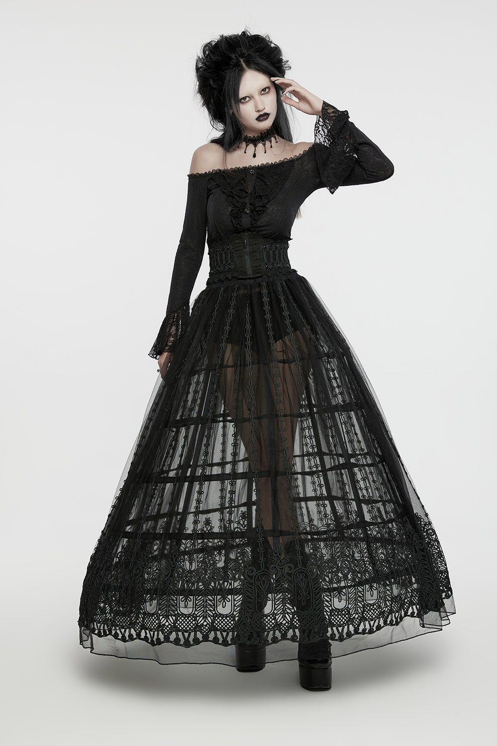 Caged Crow Bustle Underskirt