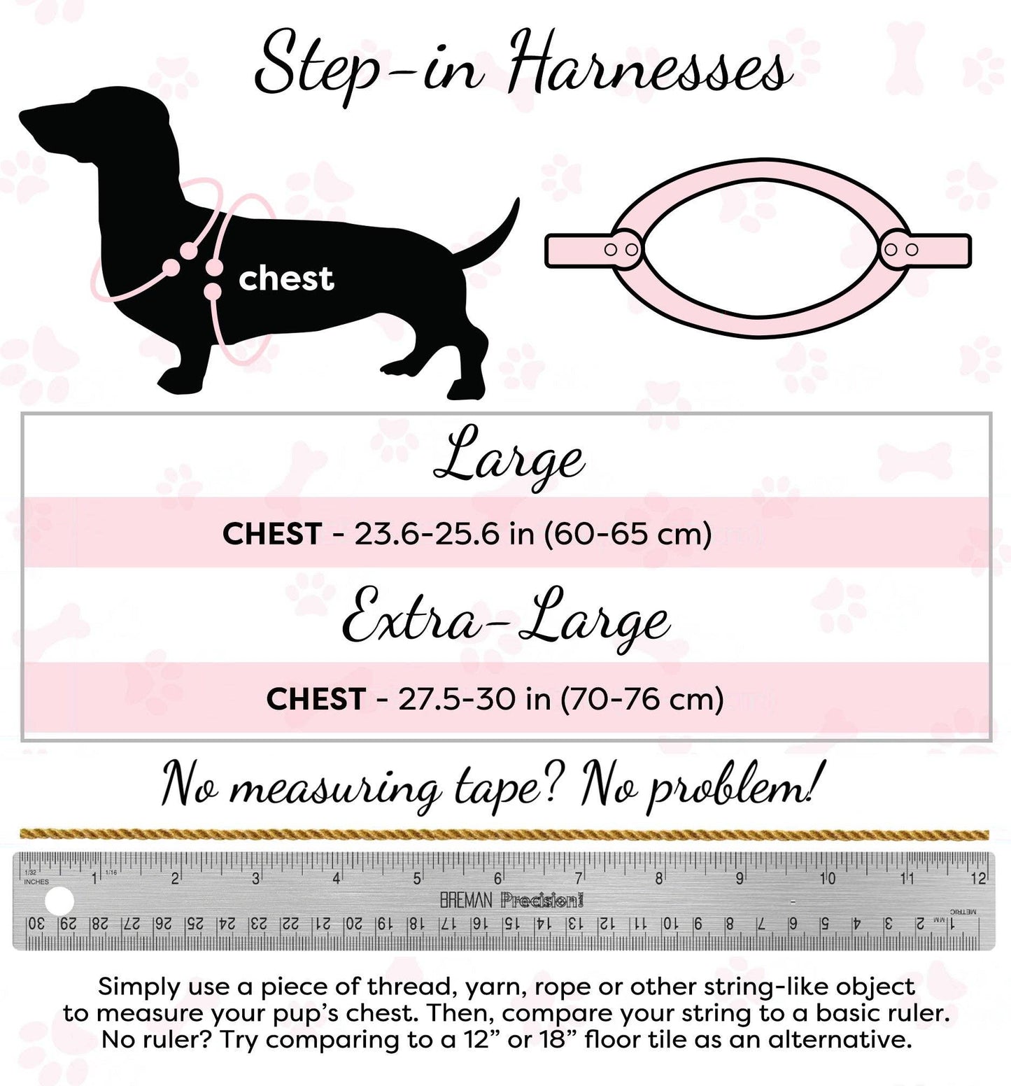 PoisePup - STEP-IN HARNESS - DARK NIGHT