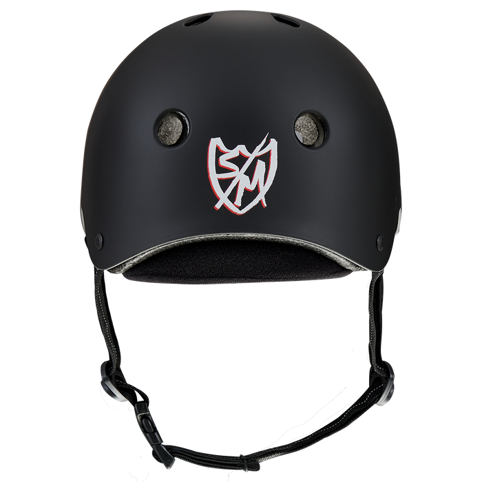 Pro-Tec LOW PRO Certified Helmet – S&M Sharpie Signature Edition – Matte Black