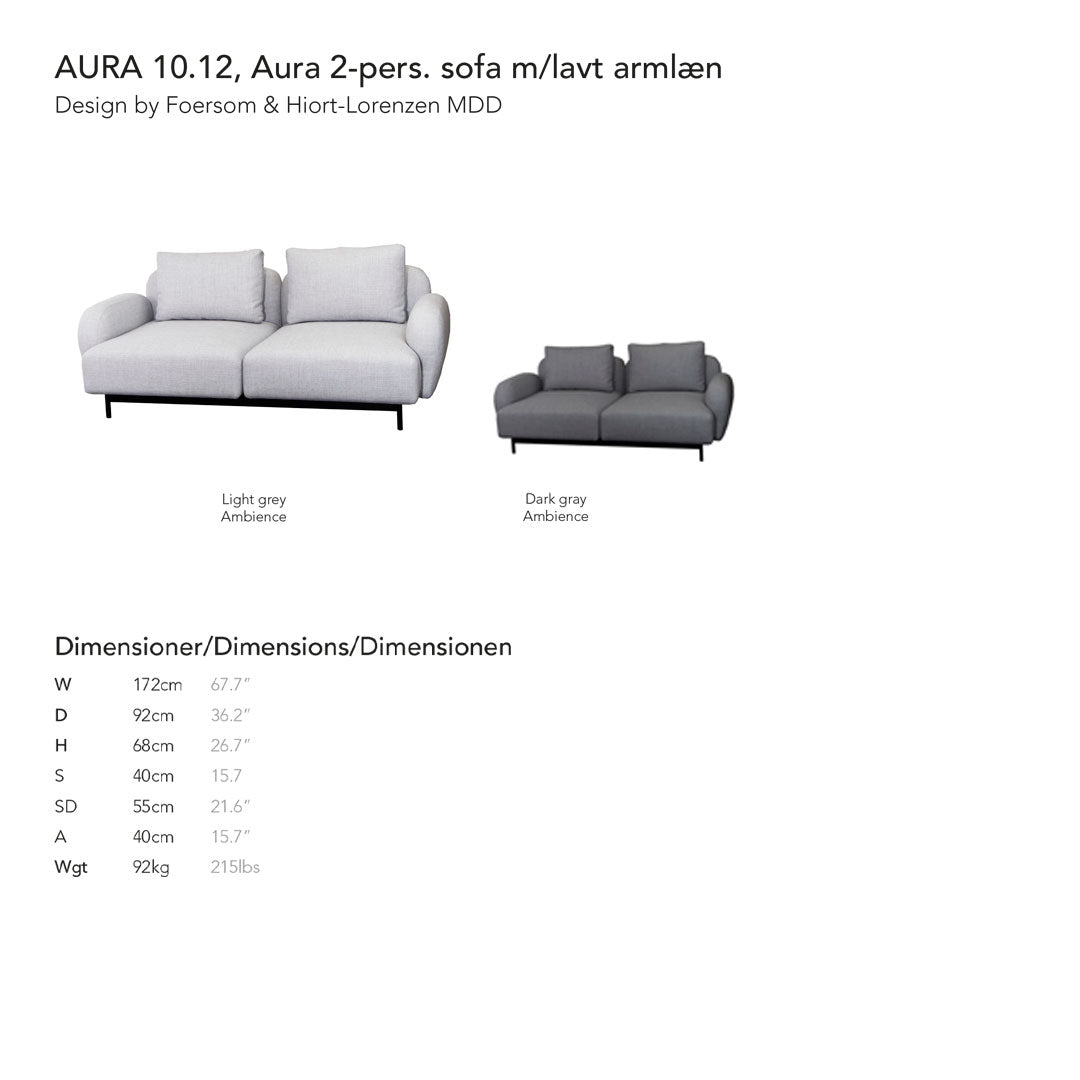 Aura Pre-configured Sofa - Setup 4