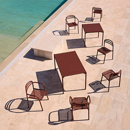 Bliss Square Dining Table Set w/ Armchairs