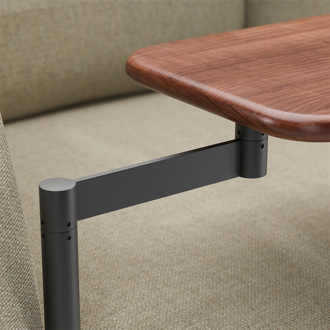 Arc High Back Lounge Chair w/ Tablet