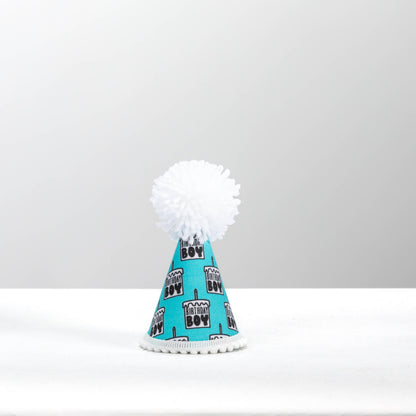 Pup Party Hats - NEW Birthday Boy Black Ink Party Hat