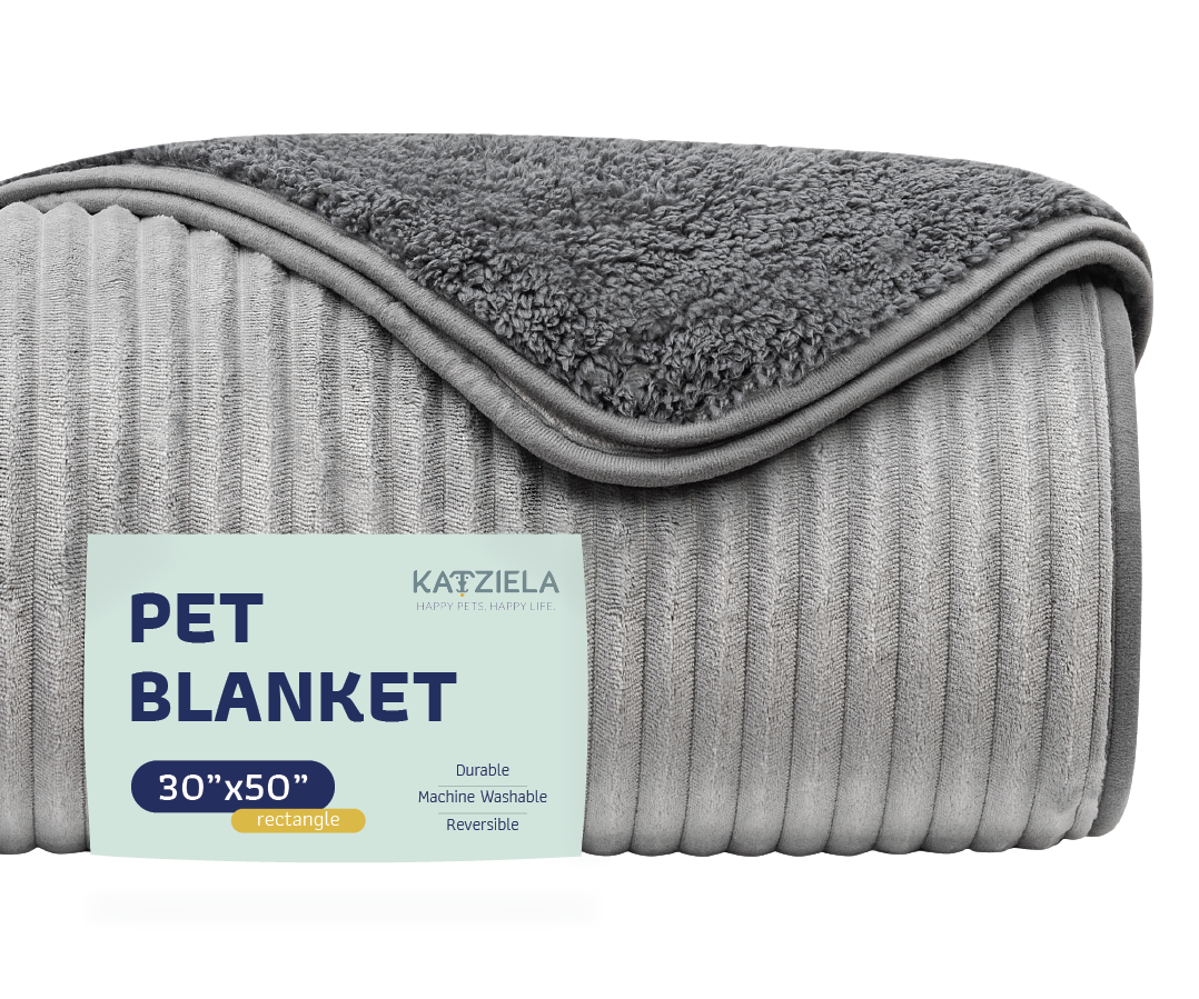 Katziela - Premium Waterproof Sherpa Soft Throw Blanket's For Dog & Cat