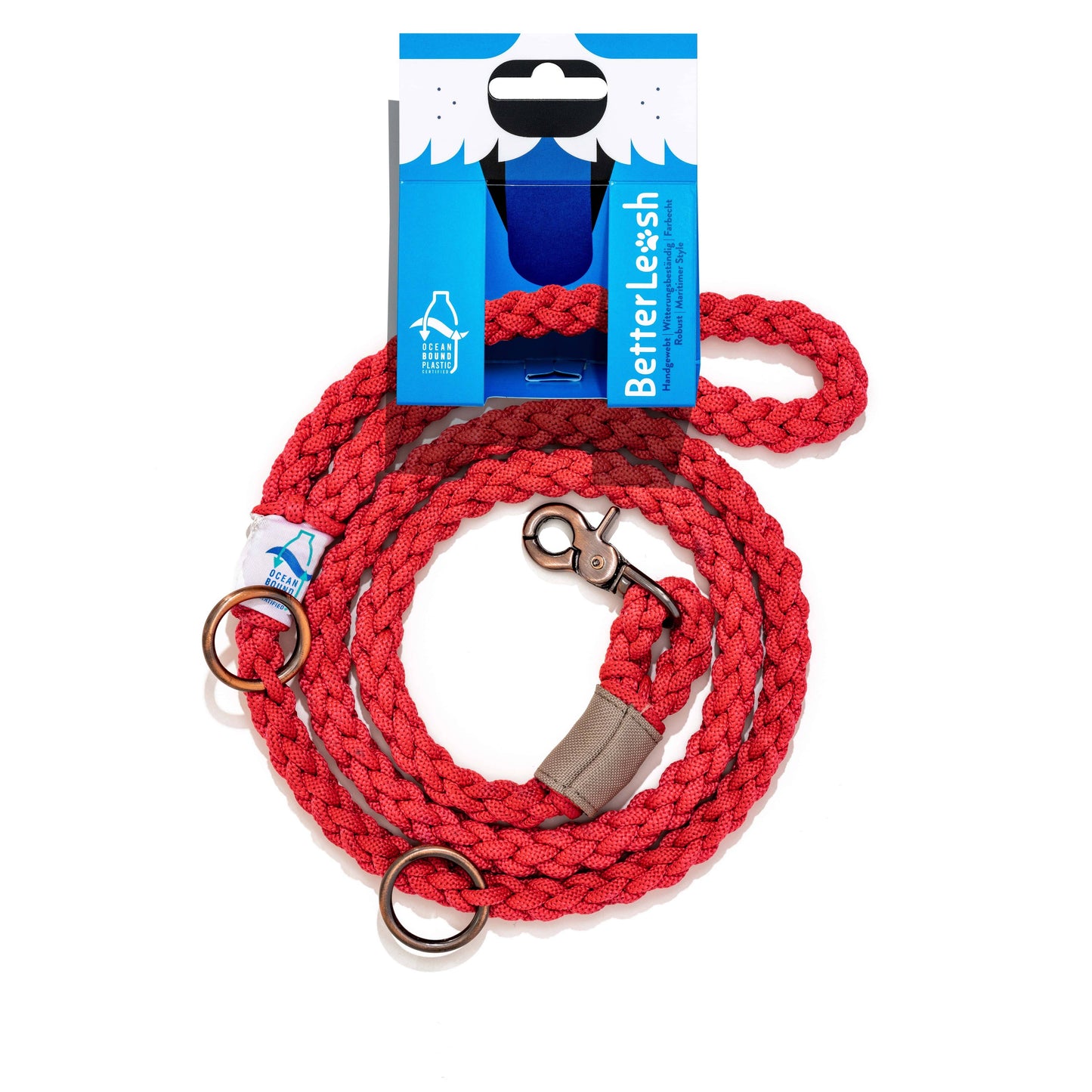 BetterBone - 100% Fairtrade Recycled Ocean Bound Plastic - BETTERLEASH