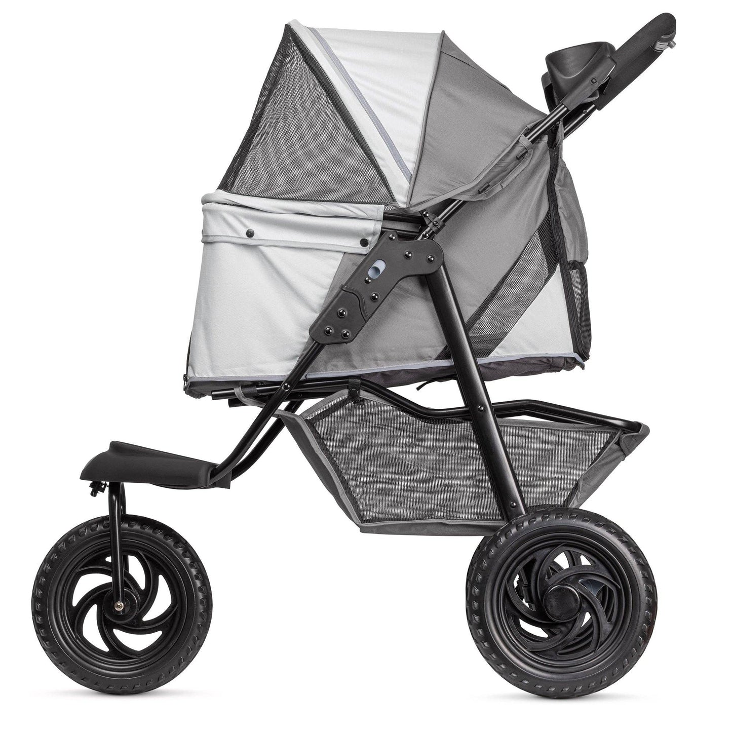 Dogline - TrailRunner Pet Stroller with 12" Mixed Terrain Rubber Tires