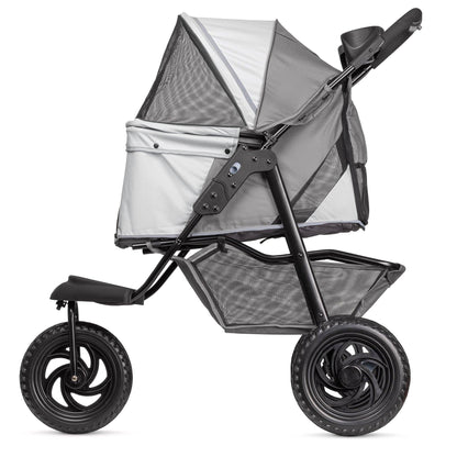 Dogline - TrailRunner Pet Stroller with 12" Mixed Terrain Rubber Tires