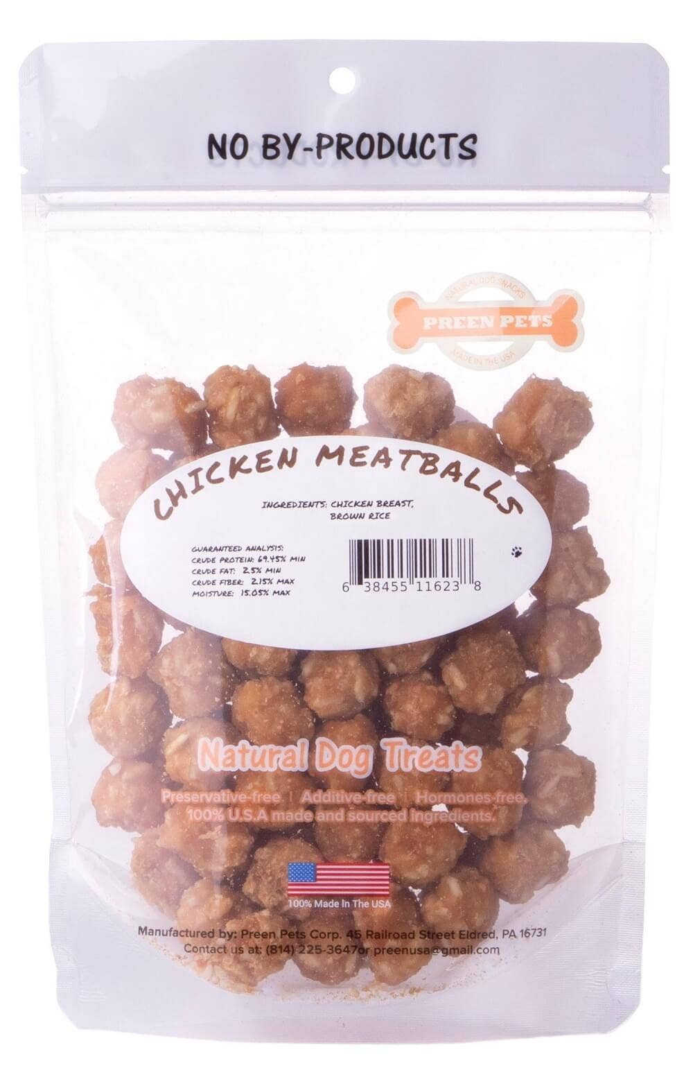 Preen Pets - Chicken Meatballs