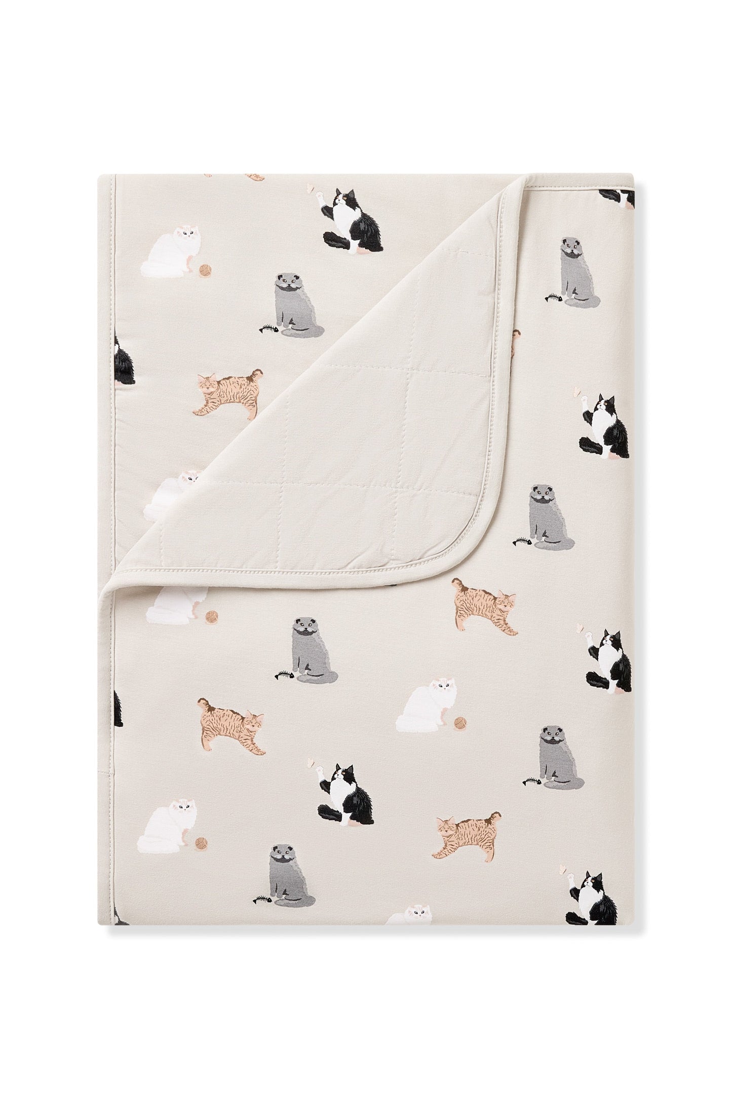 Toddler Blanket in Fluffy Cat 1.0