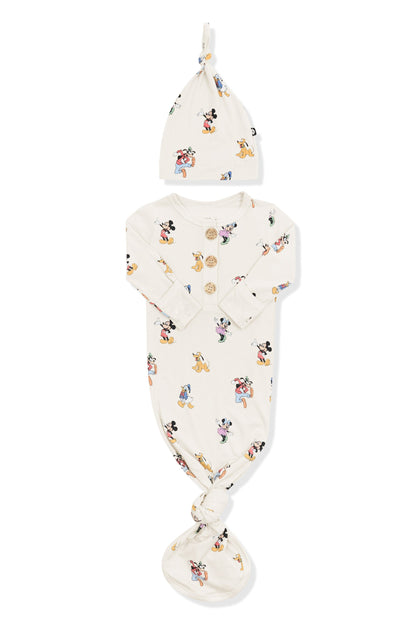Knotted Gown with Hat Set in Mickey Mouse and Friends
