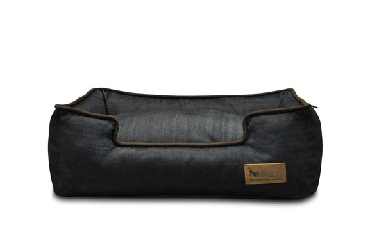 P.L.A.Y. Pet Lifestyle and You - Denim Lounge Bed - Brown (Large)