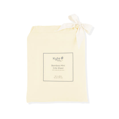 Mini Crib Sheet in Chamomile