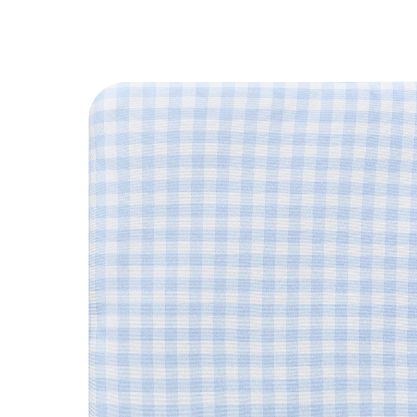 Crib Sheet in Gingham Breeze