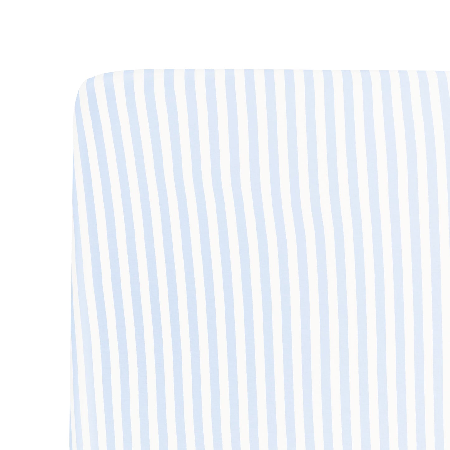 Crib Sheet in Small Mist Stripe