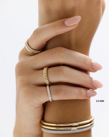 2.5 mm Classic Diamond Ring