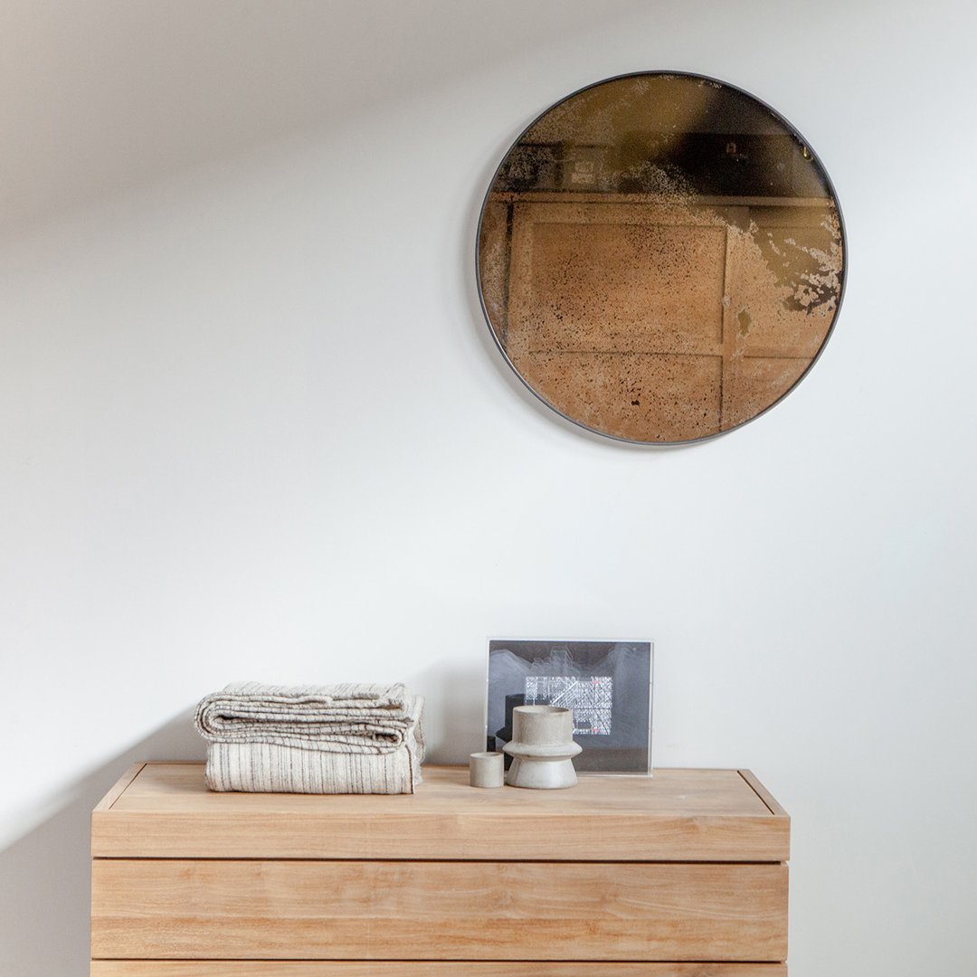 Aged Wall Mirror