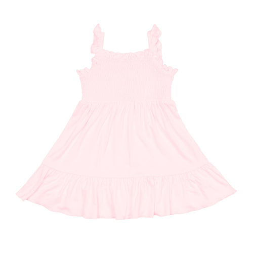 Smocked Dress in Sakura