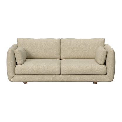 Bloom 2-Seater Sofa w/ Wooden Legs