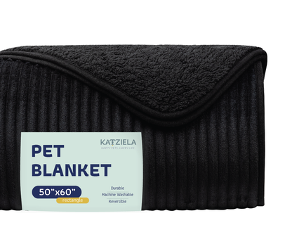 Katziela - Premium Waterproof Sherpa Soft Throw Blanket's For Dog & Cat