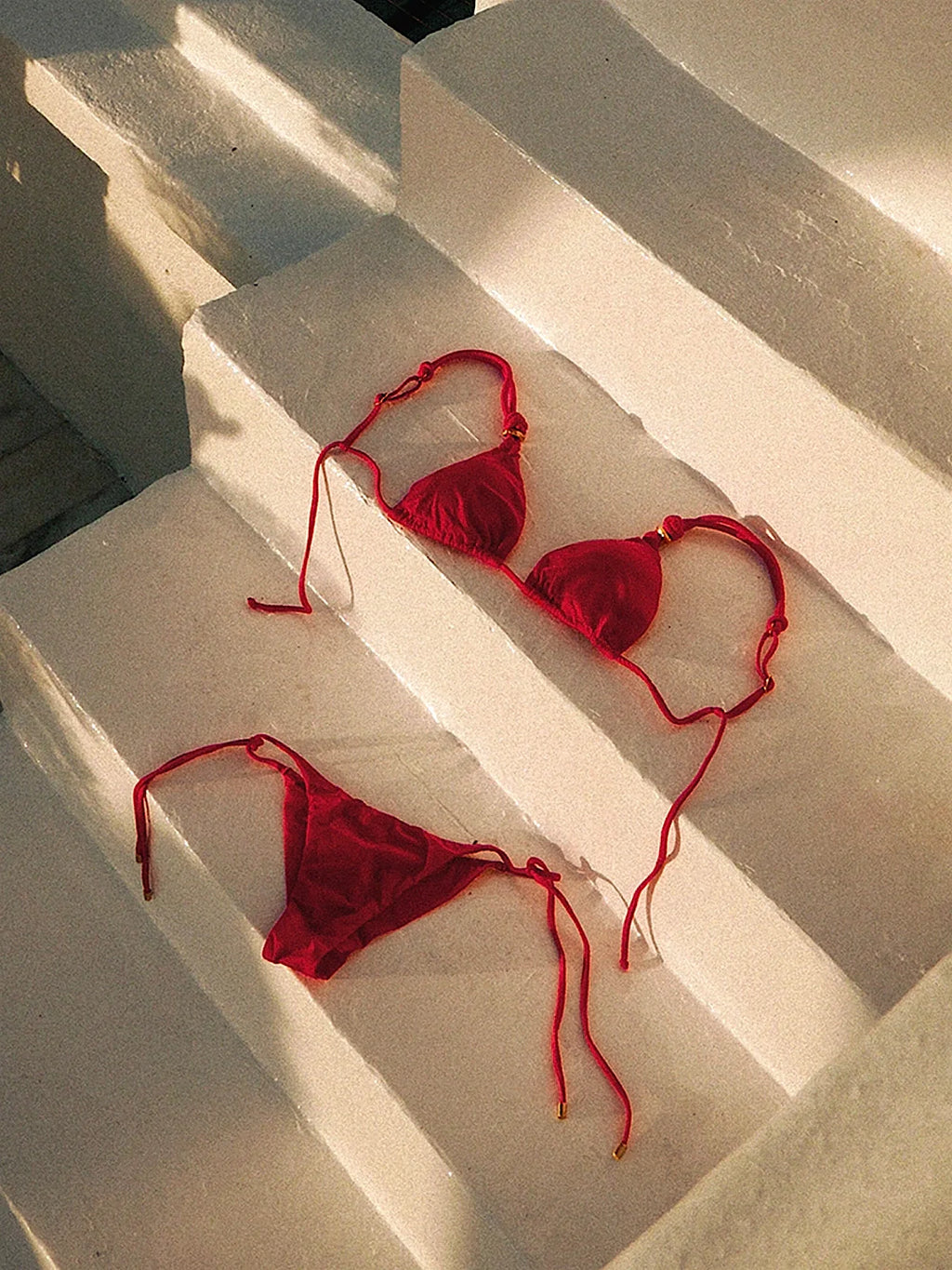 Gal Parallel Tri-Tie Side Bikini