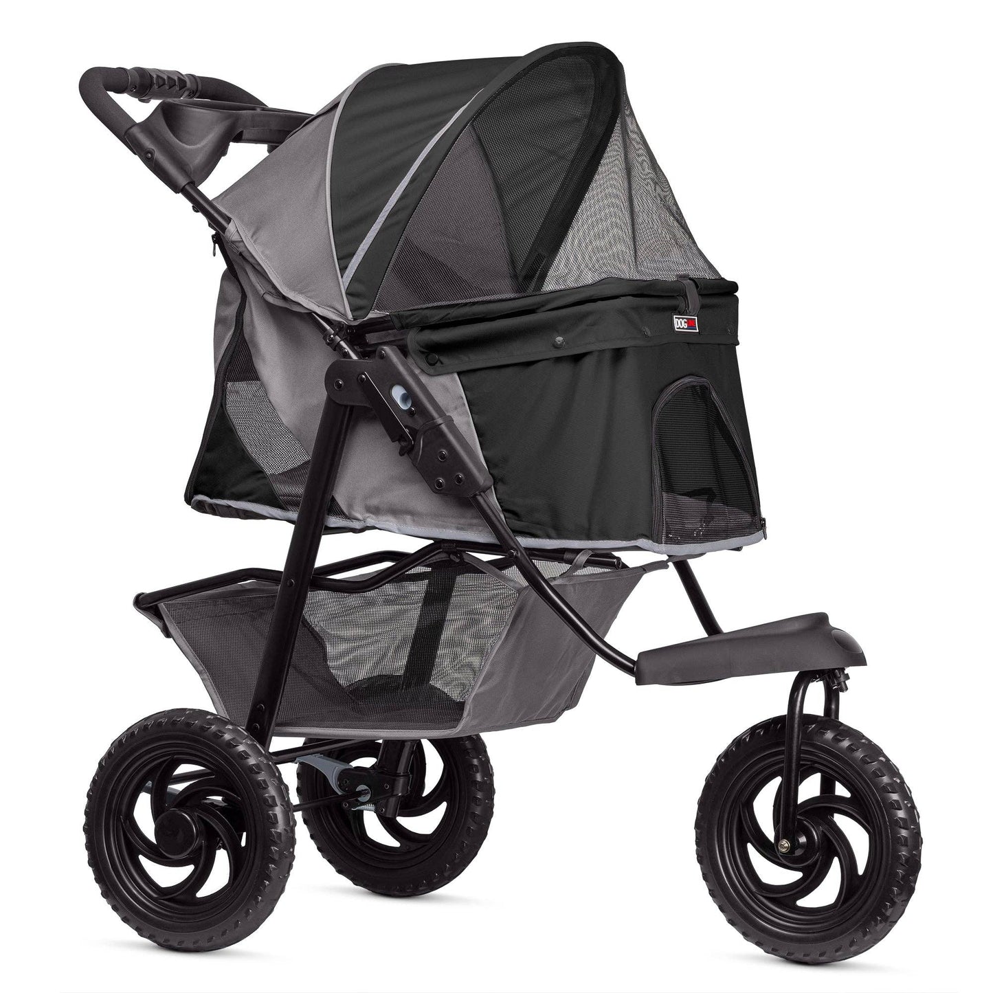 Dogline - TrailRunner Pet Stroller with 12" Mixed Terrain Rubber Tires
