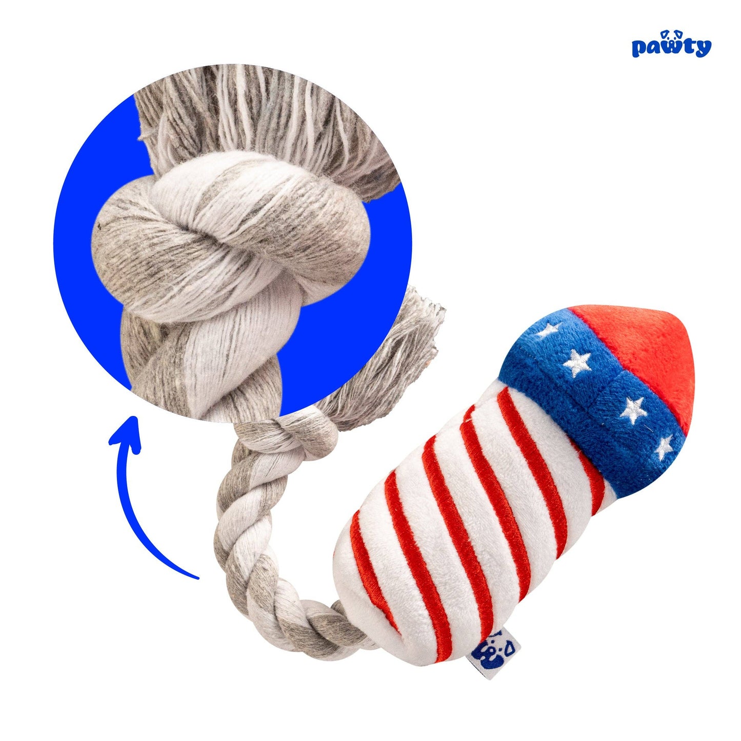 PAWTY Dog Toys - FIREWORKS