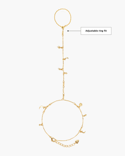 Lyra Hand Chain Bracelet