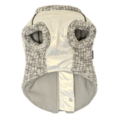 Dogo Pet - Runner Coat Metallic Pearl White