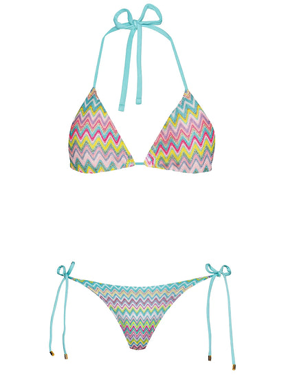 Triangle-Tie Side Bikini