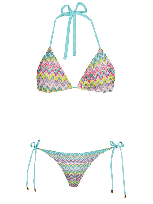Triangle-Tie Side Bikini