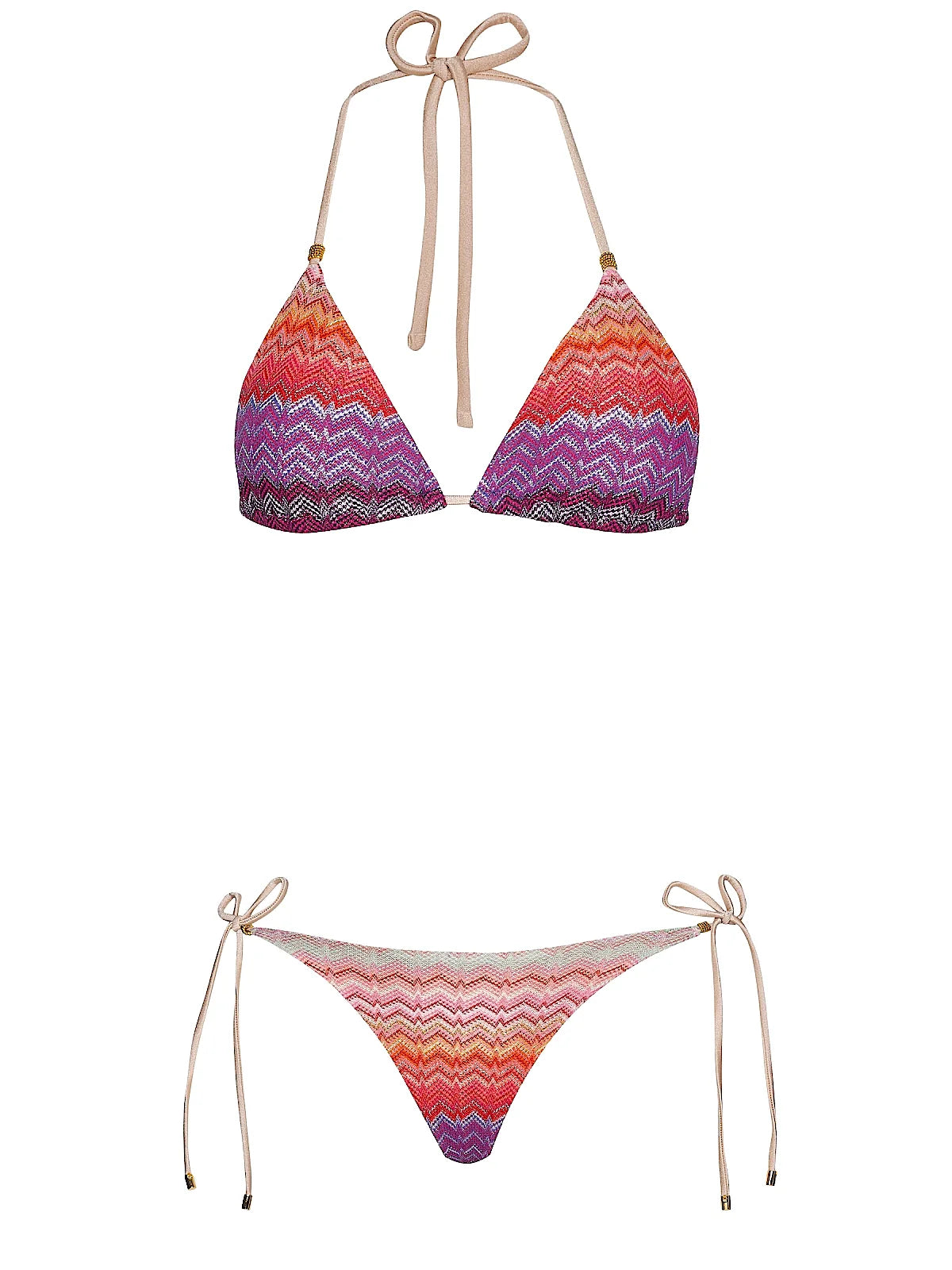 Triangle-Tie Side Bikini