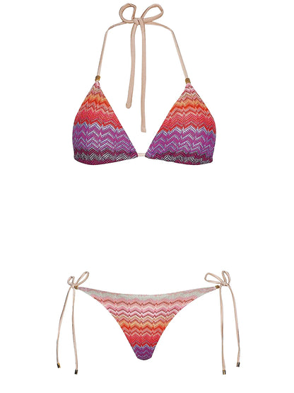 Triangle-Tie Side Bikini