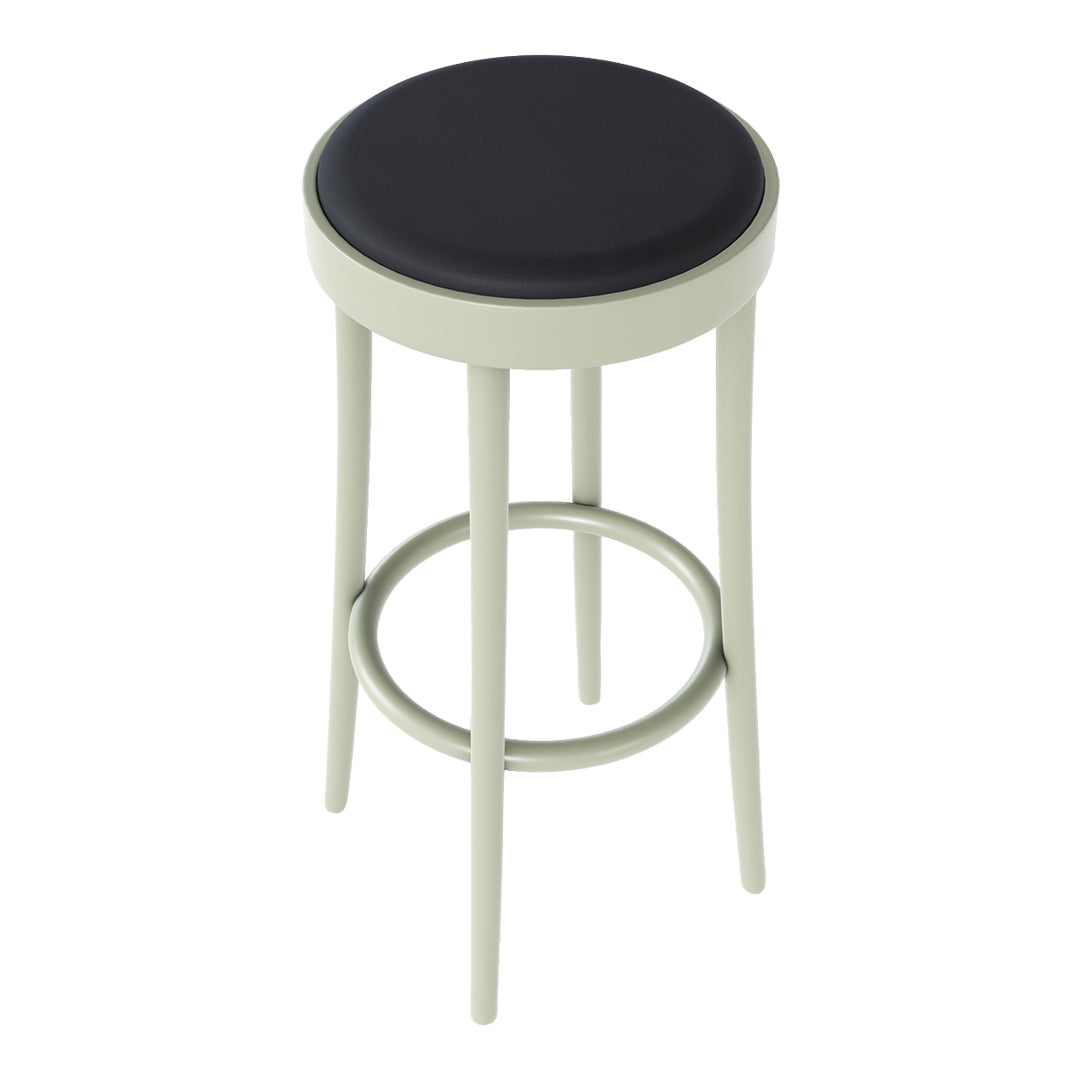 Barstool 822 - Upholstered - Beech Pigment Frame