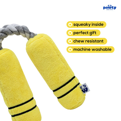 PAWTY Dog Toys - Nunchucks Tug Rope Interactive Toy