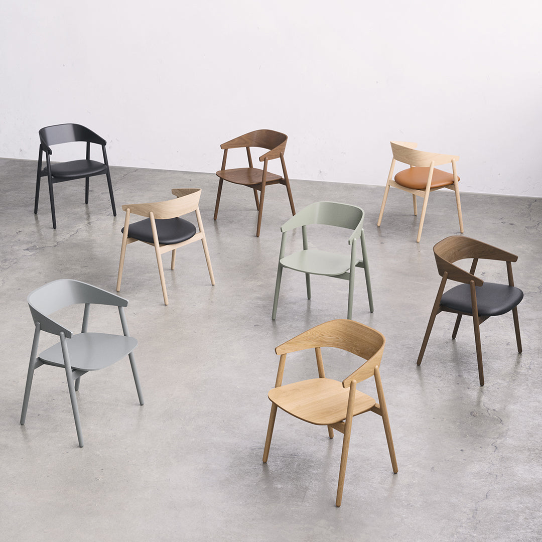 AC2 Armchair - Leather Seat