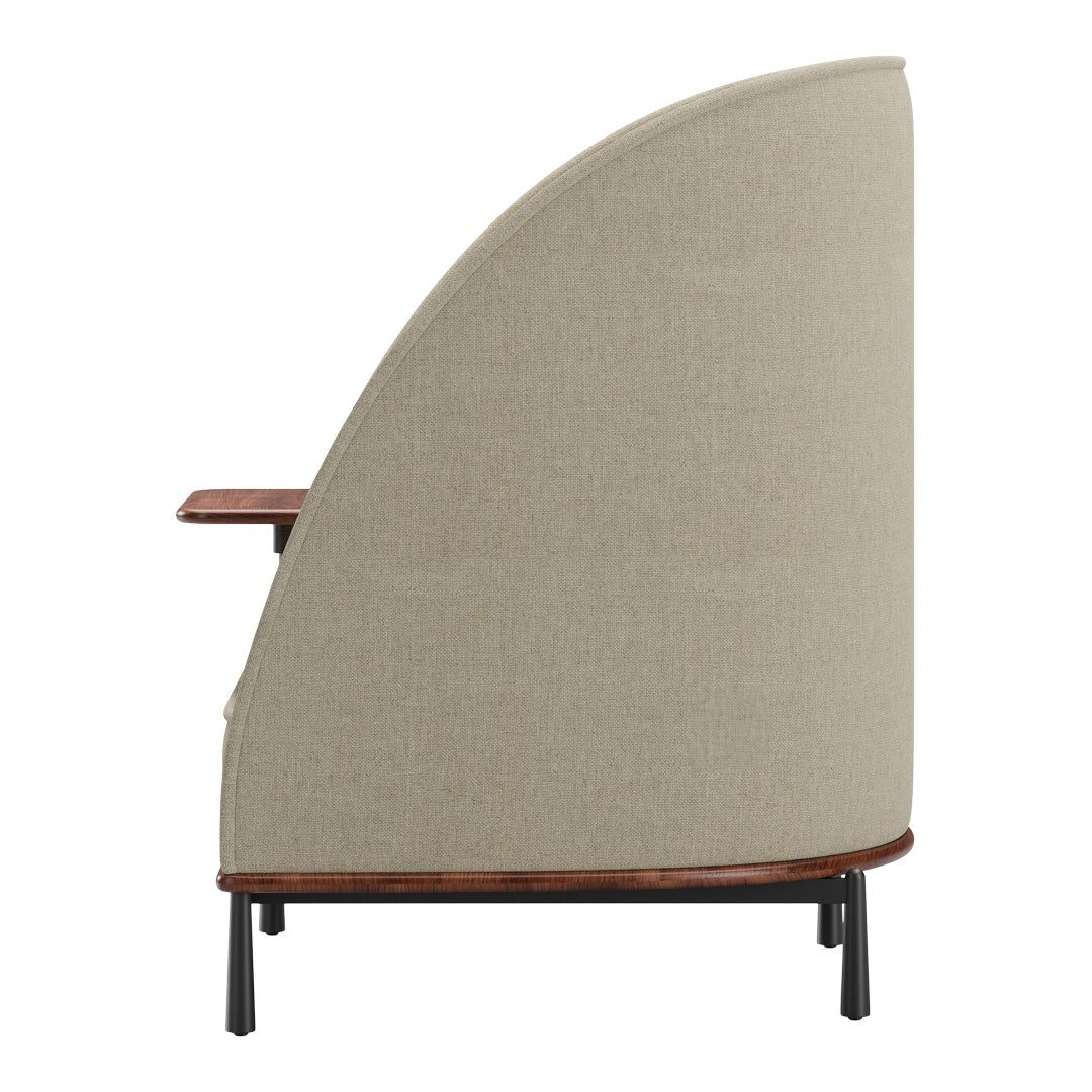 Arc High Back Lounge Chair w/ Tablet