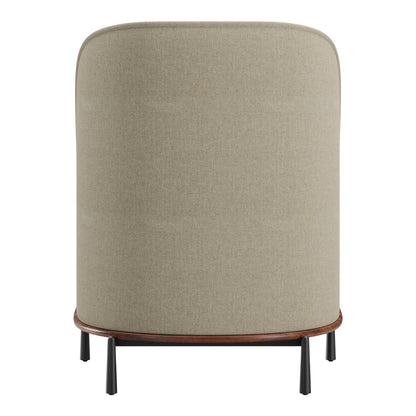 Arc High Back Lounge Chair w/ Tablet