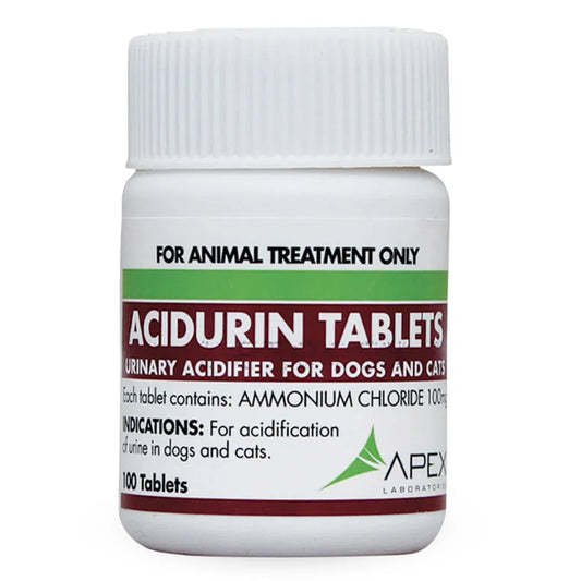 Acidurin - Tablets Urinary Acidifier for Dogs and Cats