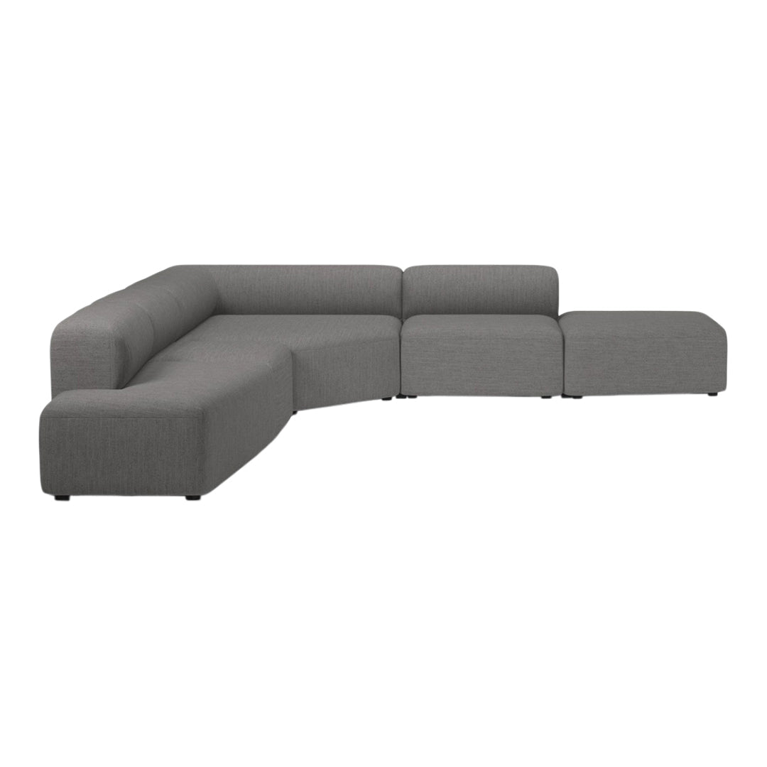 Angle Corner Sofa w/ Open End & Chaise