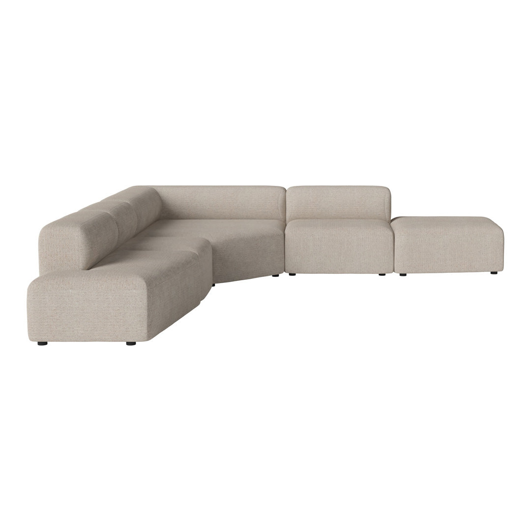 Angle Corner Sofa w/ Open End & Chaise