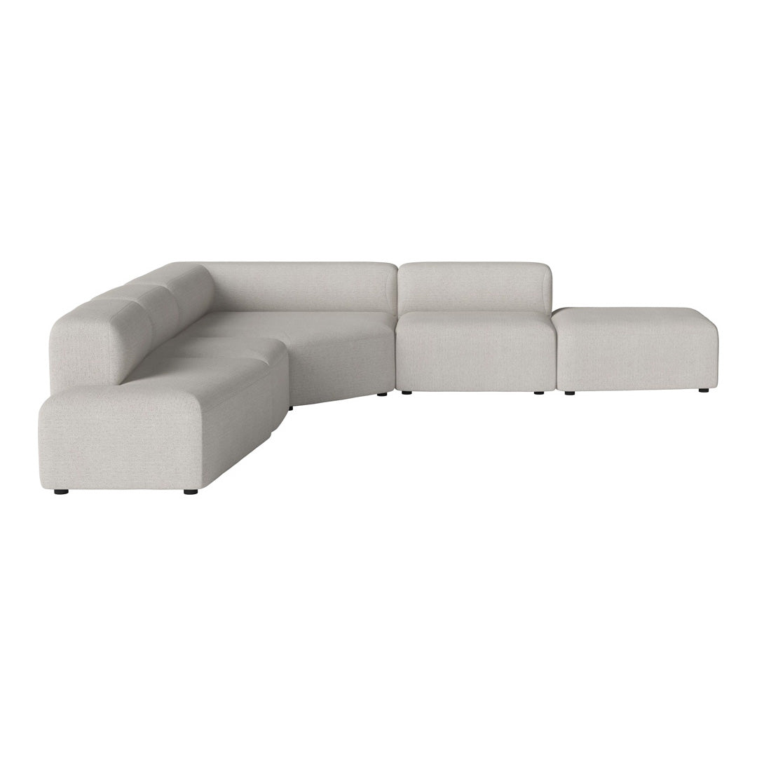 Angle Corner Sofa w/ Open End & Chaise