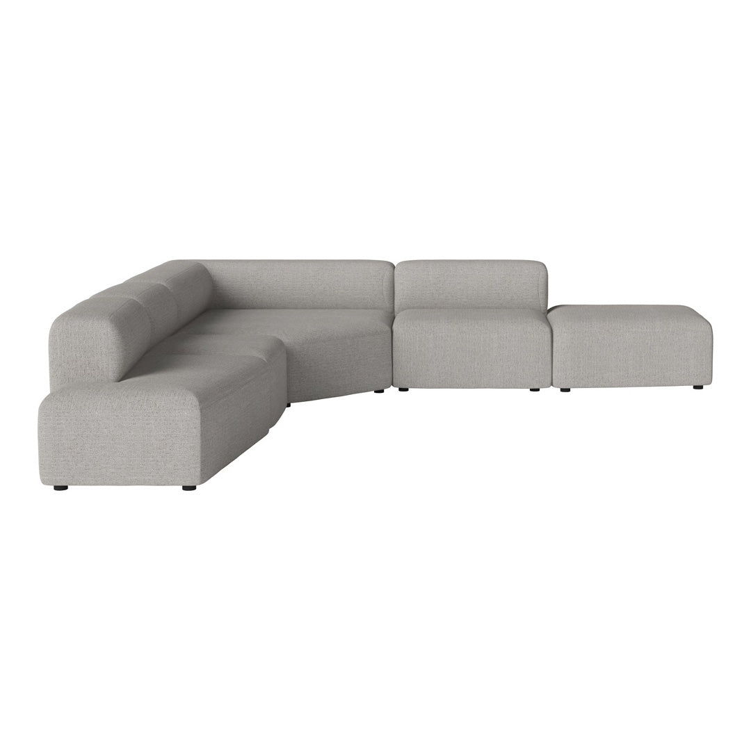 Angle Corner Sofa w/ Open End & Chaise