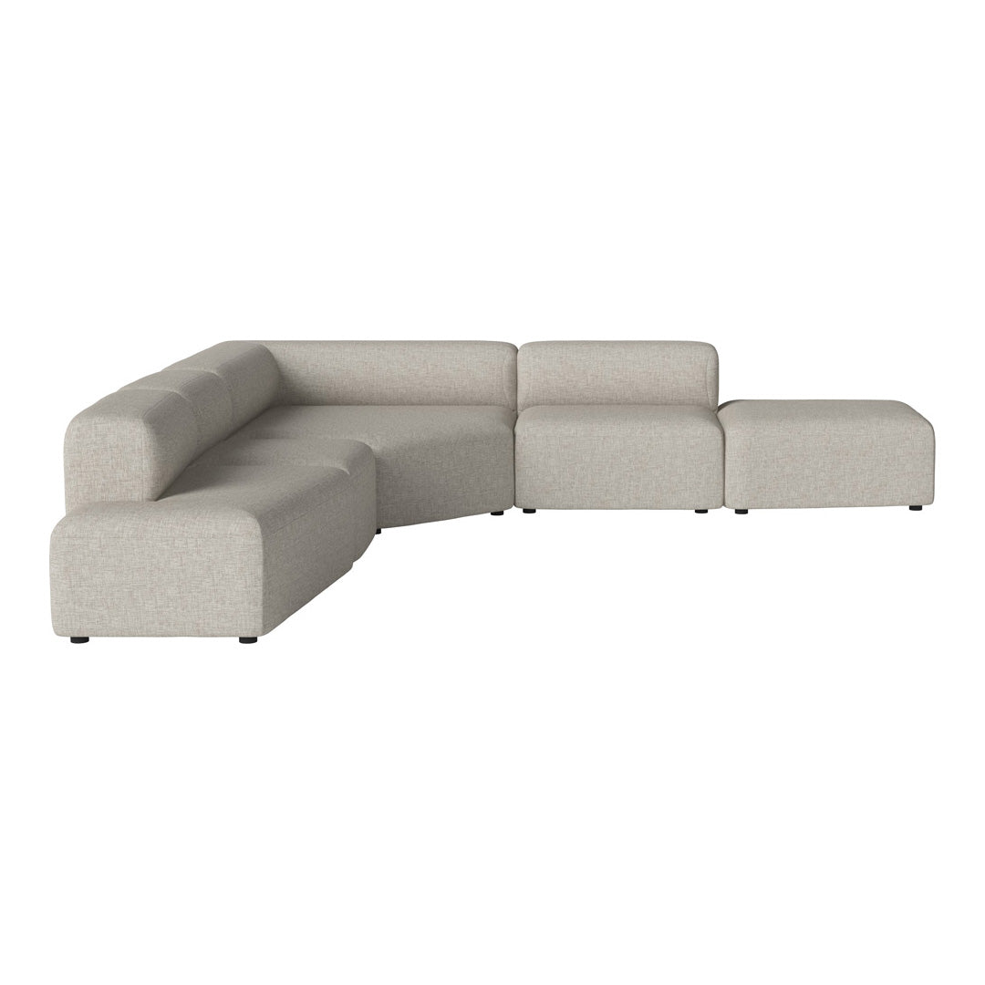 Angle Corner Sofa w/ Open End & Chaise