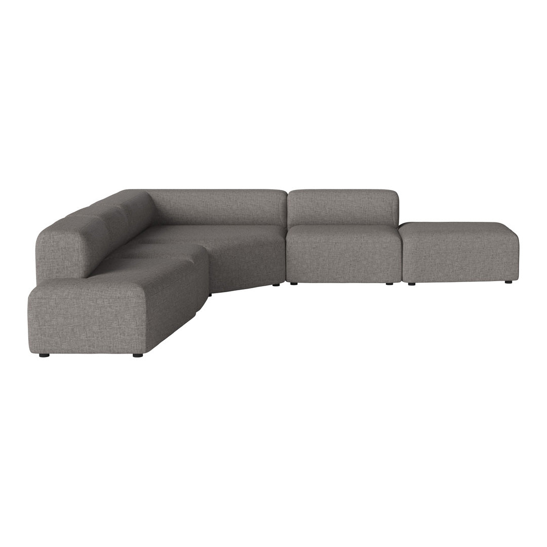 Angle Corner Sofa w/ Open End & Chaise