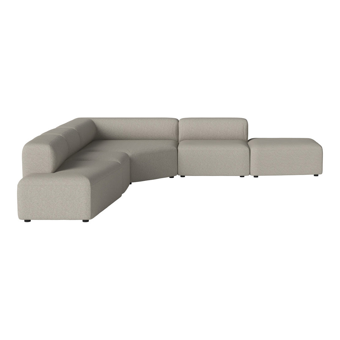 Angle Corner Sofa w/ Open End & Chaise