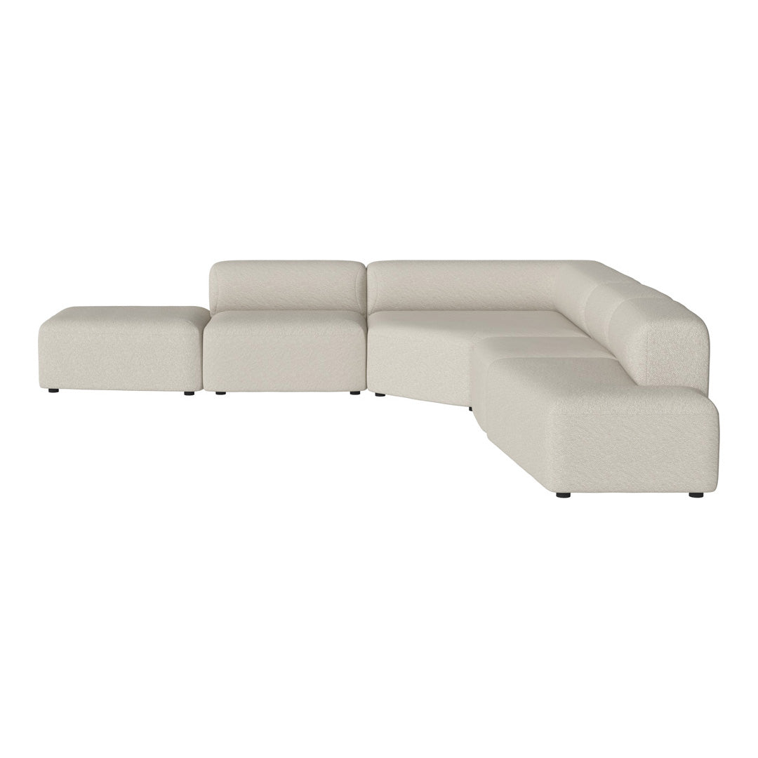 Angle Corner Sofa w/ Open End & Chaise