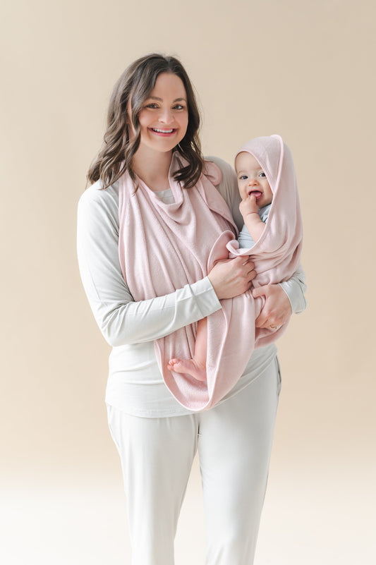 Terry Apron Towel in Blush