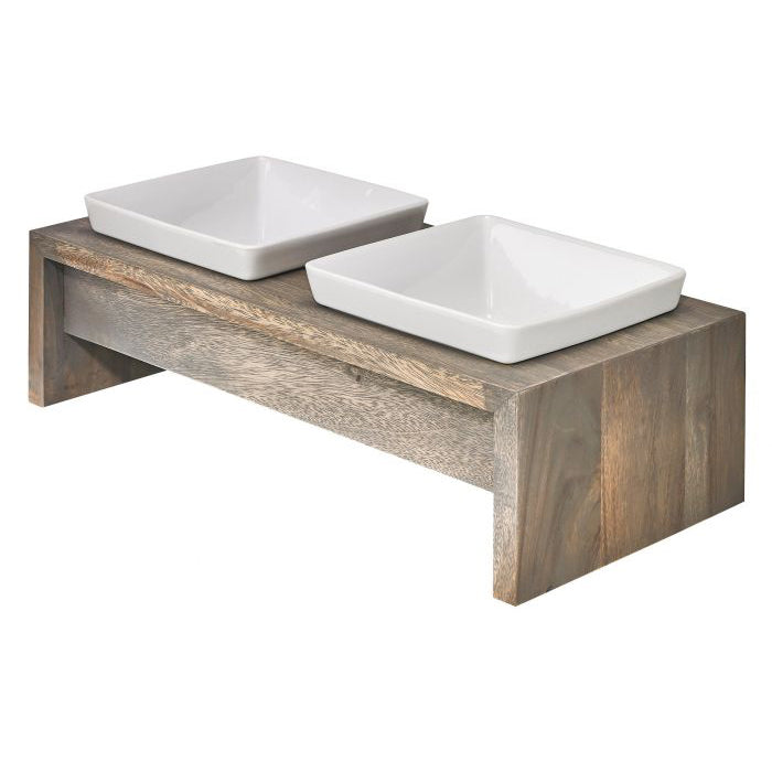 Double Modern Zen Feeding Table