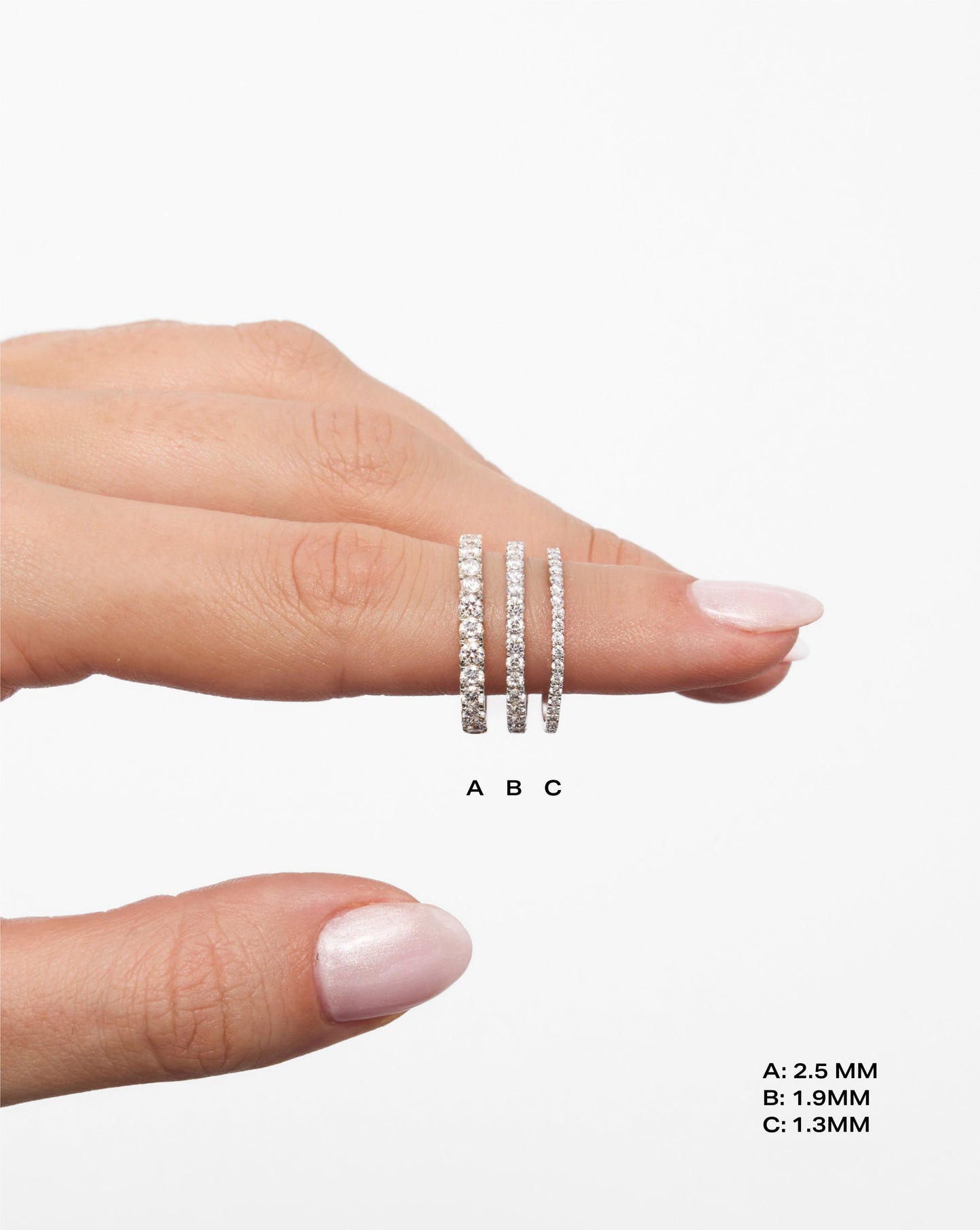 2.5 mm Classic Diamond Ring